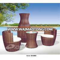 outdoor rattan papasan chair/outdoor rattan sofa sets (DH-8003)